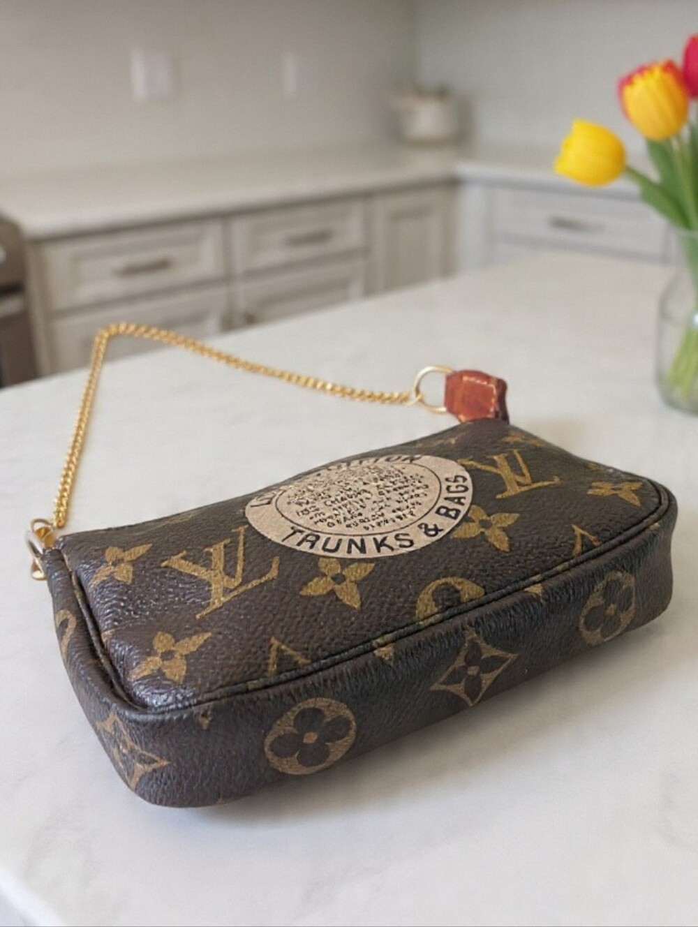 Louis Vuitton Mini Pochette Trunks & Bags Limited Edition ✨ Box+COA - Picture 14 of 16
